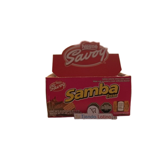 GALLETA SAMBA FRESA DISPLAY